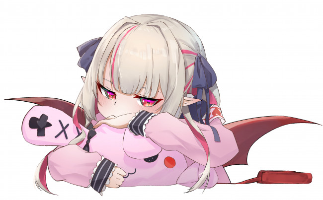 Обои картинки фото аниме, virtual youtuber, виртуальный, ютубер