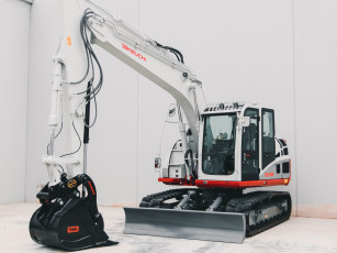 Картинка техника экскаваторы taceuchi