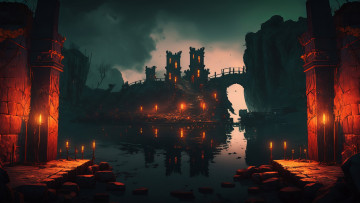 Картинка фэнтези иные+миры +иные+времена нейросети графика нейроарт ai art нейронные сети рисунки нейро искусство