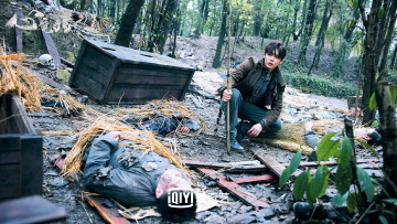 Картинка кино+фильмы psych-hunter парень трупы лес