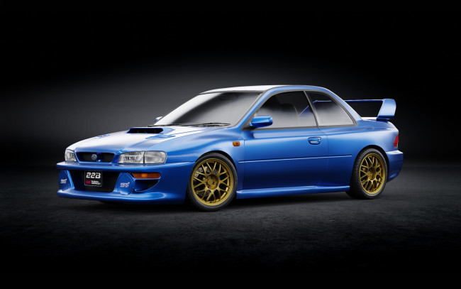 Обои картинки фото автомобили, 3д, subaru