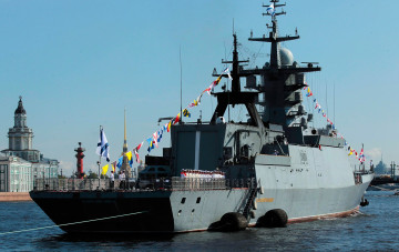 Картинка корабли фрегаты +корветы гвардейский корвет сообразительный первый серийный проект 20380 балтийский флот вмф россии