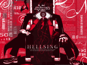 Картинка аниме hellsing