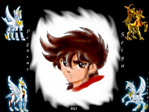 Картинка аниме saint seiya