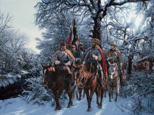 Картинка фэнтези всадники наездники