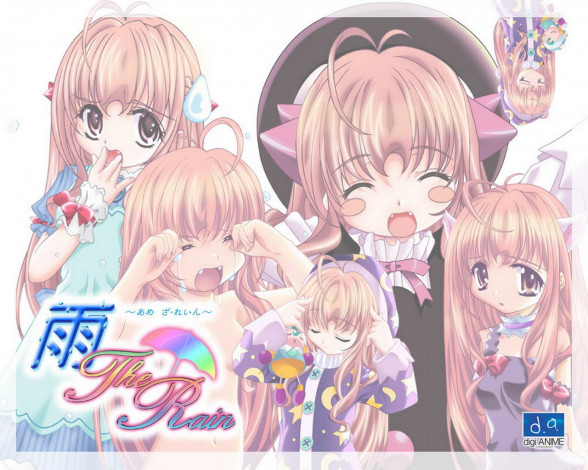 Обои картинки фото аниме, the, rain
