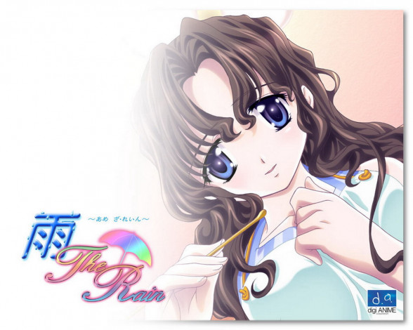 Обои картинки фото аниме, the, rain