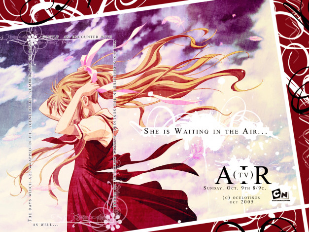 Обои картинки фото аниме, air