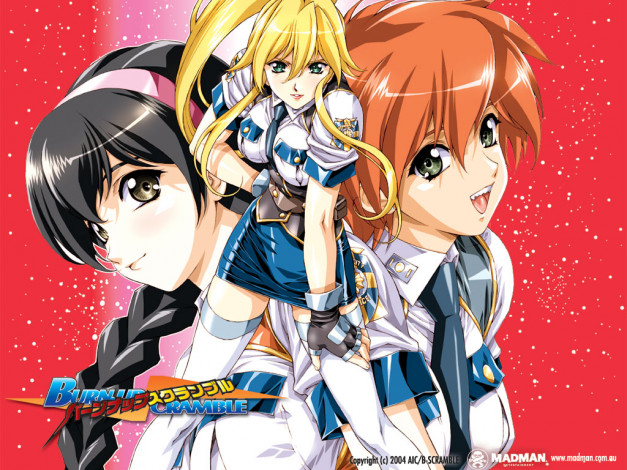 Обои картинки фото аниме, burn, up