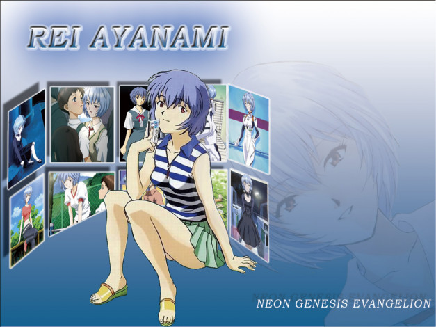 Обои картинки фото аниме, evangelion