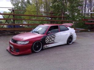 Картинка saab 900 cupe автомобили