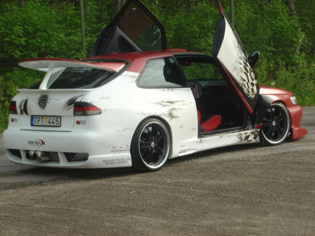 Обои картинки фото saab, 900, cupe, автомобили