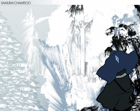 Картинка аниме samurai champloo