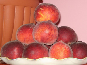 Картинка еда персики сливы абрикосы