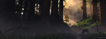 Картинка 3д графика nature landscape природа