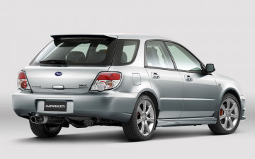 Картинка subaru impreza wrx sport wagon автомобили