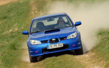 Картинка subaru impreza wrx sti автомобили