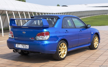 Картинка subaru impreza wrx sti автомобили