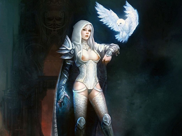 Обои картинки фото фэнтези, девушки