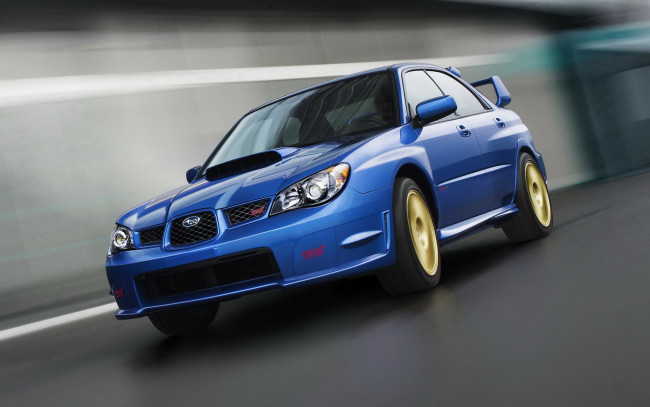 Обои картинки фото subaru, impreza, wrx, sti, автомобили