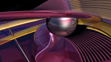 Картинка 3д графика abstract абстракции абстракция