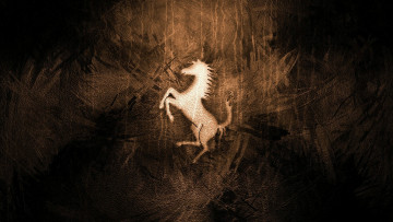 Картинка 3д графика textures текстуры стена грива конь