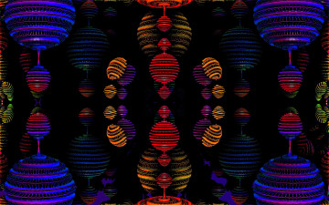 Картинка 3д графика fractal фракталы фрактал