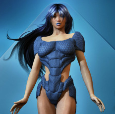 Картинка 3д графика people люди девушка