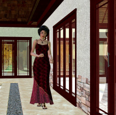 Картинка 3д графика people люди девушка