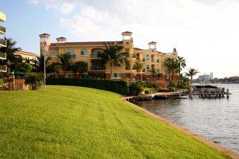 Картинка флорида хиллсборо бич города улицы площади набережные хиллсборо-бич река