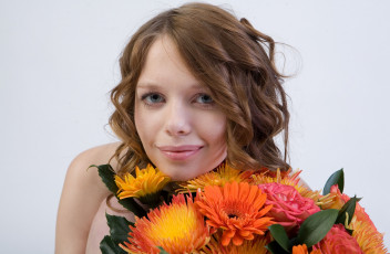 Картинка -Unsort+Брюнетки+Шатенки девушки unsort брюнетки шатенки цветок