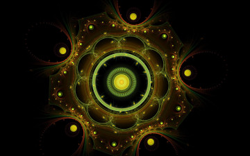 Картинка 3д графика fractal фракталы цвета фон узор