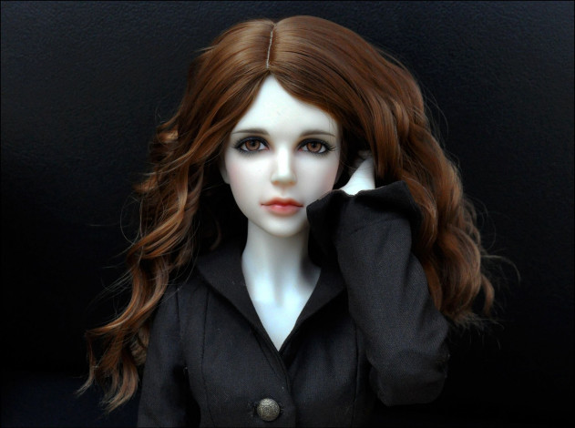 Обои картинки фото разное, игрушки, кукла, волосы
