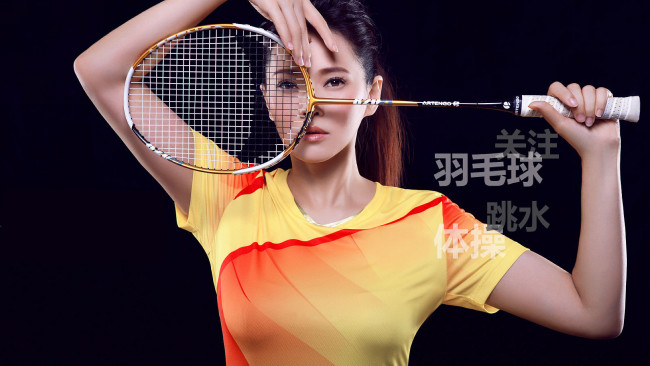 Обои картинки фото спорт, теннис, девушка, ракетка