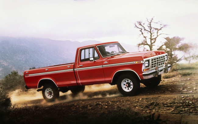 Обои картинки фото автомобили, ford, f-150, ranger, 1978