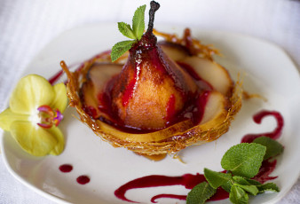 Картинка еда мороженое десерты груша