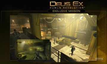 Картинка deus ex human revolution видео игры роботы