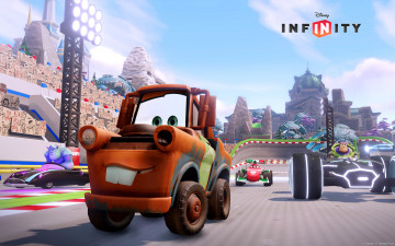 обоя infinity, видео, игры, disney, гонки