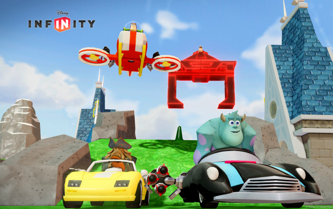 Обои картинки фото infinity, видео, игры, disney, гонка