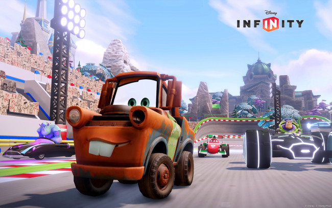 Обои картинки фото infinity, видео, игры, disney, гонки