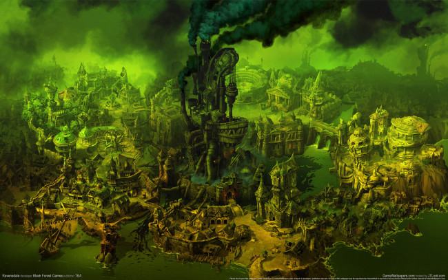 Обои картинки фото ravensdale, видео, игры, город