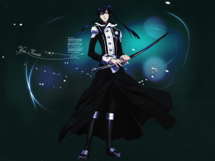 Картинка аниме +gray-man kanda экзорцист меч