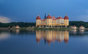 Картинка moritzburg+castle +germany города замок+морицбург+ германия отражение замок морицбург germany вода moritzburg castle