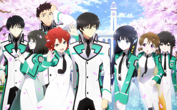 Картинка mahouka+koukou+no+rettousei аниме mizuki shibata mikihiko yoshida shizuku kitayama парни девушки leonhart saijou honoka mitsui erika chiba tatsuya shiba miyuki anime mahouka koukou no rettousei art
