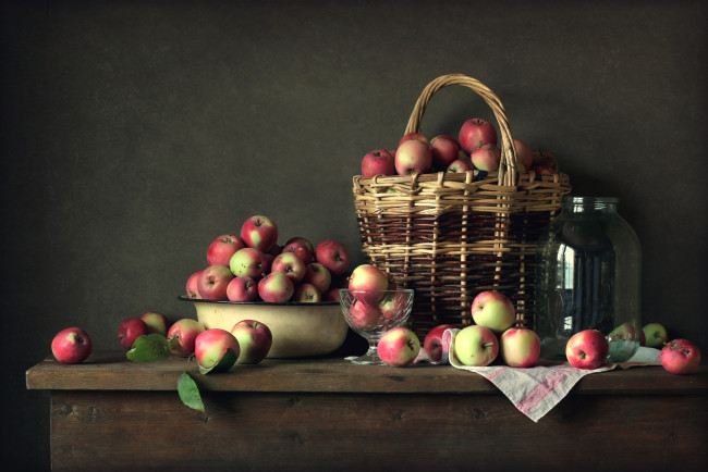 Обои картинки фото еда, Яблоки, плоды