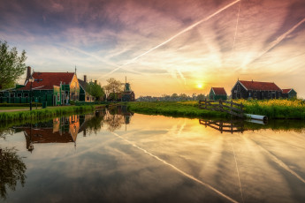 Картинка разное мельницы ветряк пейзаж