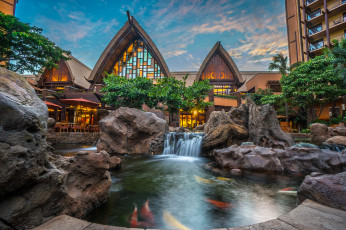 Картинка города диснейленд парк аттракционы