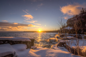 Картинка природа восходы закаты рассвет