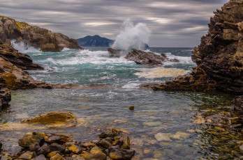 Картинка природа побережье прибой