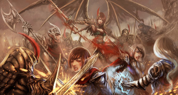 Картинка фэнтези ангелы элфы